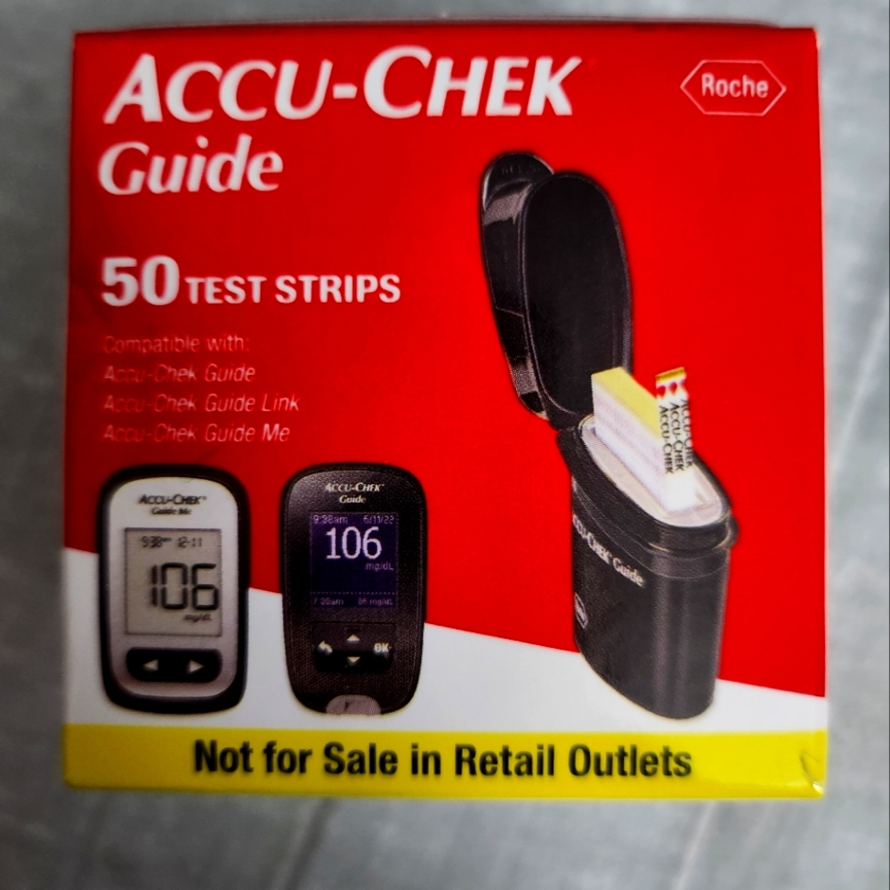 Accu-Chek Guide test strips and lancets